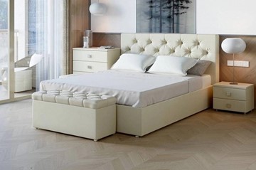 Кровать 1,5-спальная Armos Кристалл 2 1400х1900 с подъёмным механизмом в Комсомольске-на-Амуре