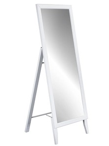 Зеркало напольное в спальню BeautyStyle 29 (131х47,1х41,5см) Белый в Хабаровске