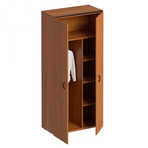 Шкаф для одежды с дополнением Дин-Р, французский орех (90х46,5х196,5) ДР 771 в Комсомольске-на-Амуре
