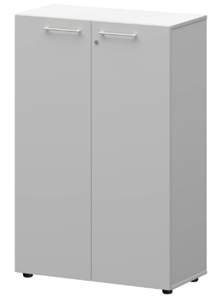 Шкаф с 2-мя дверьми Kortez СМШ38F, Белый брилиант в Комсомольске-на-Амуре