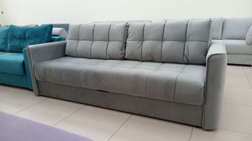 Прямой диван Татьяна 5 БД Граунд 05 серый в Хабаровске