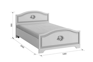 Подростковая кровать Алиса 1,2х2,0 в Комсомольске-на-Амуре - предосмотр 2