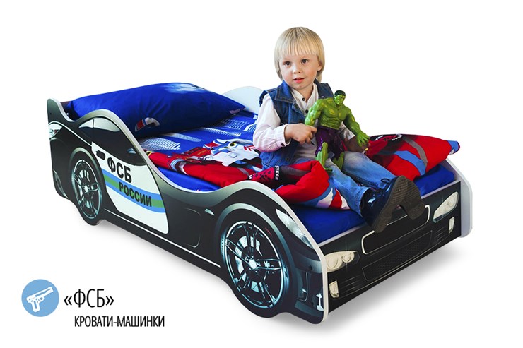 Детская кровать-машина ФСБ в Хабаровске - изображение 1