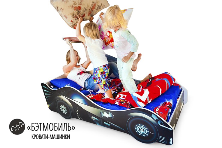 Детская кровать-машина Бэтмобиль в Хабаровске - изображение 1