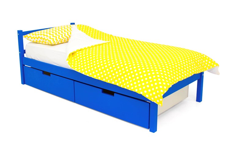 Детская кровать Skogen classic синяя в Хабаровске - изображение 3