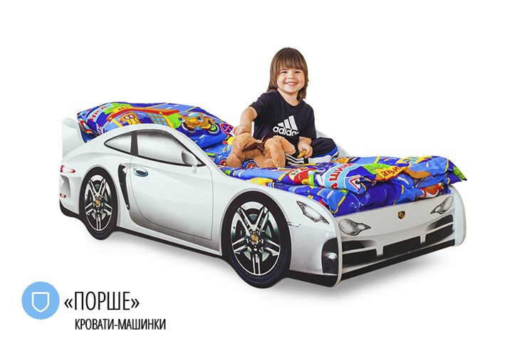 Кровать-машина детская Porsche в Хабаровске - изображение 1