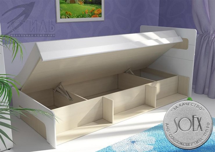 Детская кровать с механизмом Палермо-Юниор без вставок в Хабаровске - изображение 2