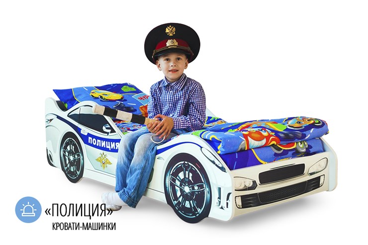 Кровать-машина Полиция в Хабаровске - изображение 1