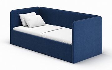 Кровать-игрушка Leonardo синий 160х70 с боковиной в Хабаровске