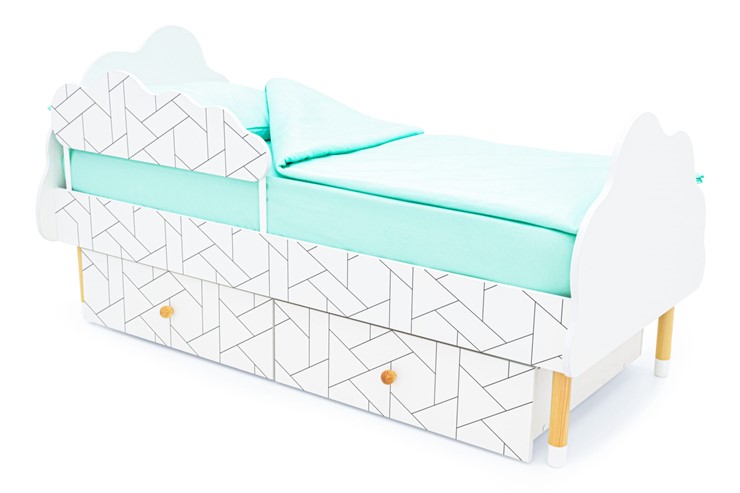 Кровать детская Stumpa Облако "Мозаика" в Хабаровске - изображение 3