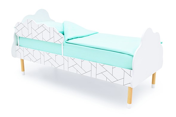 Кровать детская Stumpa Облако "Мозаика" в Комсомольске-на-Амуре - изображение