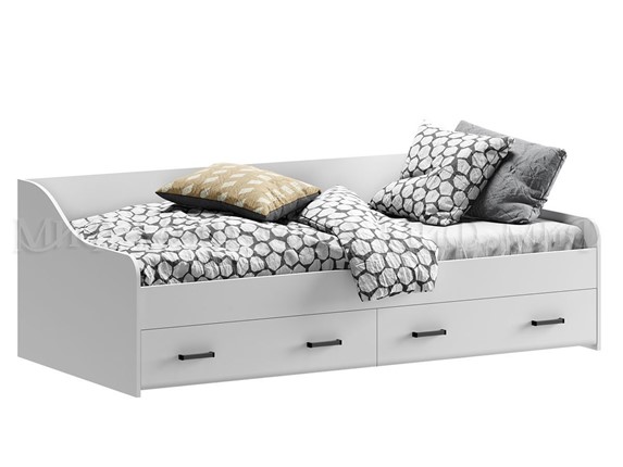 Кровать подростковая Вега New с ящиками в Хабаровске - изображение