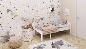 Детская кровать POLINI Kids Simple 935 Белый в Комсомольске-на-Амуре - предосмотр 6