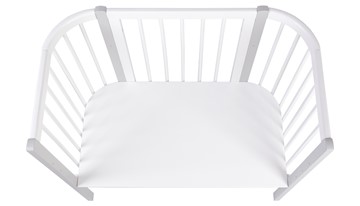 Кроватка-трансформер POLINI Kids Simple 120 Белый / Серый в Хабаровске - предосмотр 3