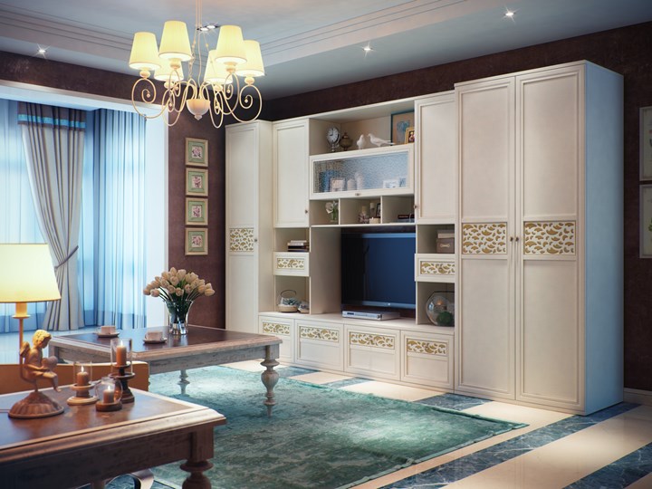 Модульные стенки в гостиную в Хабаровске заказать в интернет-магазине по низким ценам — «Дом Диванов»