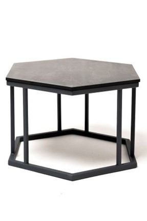 Интерьерный стол Женева  цвет серый гранит  RC658-50-50-4sis в Хабаровске - изображение
