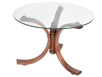 Стеклянный столик Лорд (средне-коричневый) в Хабаровске