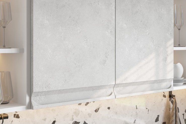 Модульный угловой гарнитур Вельвет, бетон графит/бетон снежный в Комсомольске-на-Амуре - изображение 4