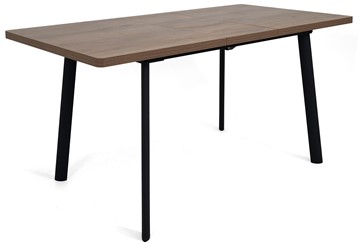 Кухонный стол раздвижной Дали-1L(ноги черные, дуб табако) в Хабаровске - предосмотр 3