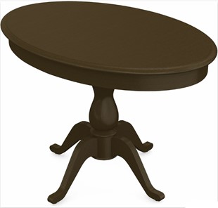 Раздвижной стол Фабрицио-1 исп. Эллипс, Тон 5 Покраска + патина с прорисовкой (на столешнице) в Хабаровске