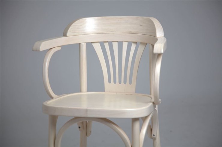 Барный стул 650 твердый (беленый дуб) в Хабаровске - изображение 3