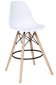 Стул барный Cindy Bar Chair (mod. 80) 46х55х106 белый арт.12656 в Хабаровске