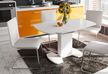 Кухонный стул Марсель, цвет Белый, к/з 124 в Комсомольске-на-Амуре - предосмотр 1