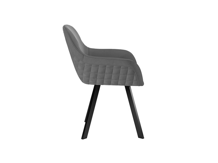 Мягкий стул 248 Поворотный, Микровелюр Z28 Темно-серый/черный в Комсомольске-на-Амуре - изображение 3