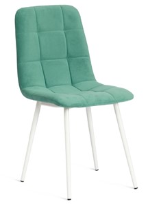 Обеденный стул CHILLY MAX 45х54х90 бирюзово-зелёный/белый арт.20122 в Комсомольске-на-Амуре