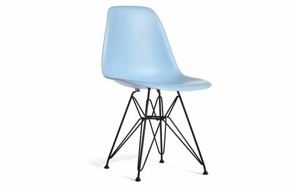 Обеденный стул DSL 110 Black (голубой) в Хабаровске - изображение