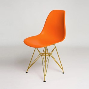 Обеденный стул DSL 110 Gold (оранжевый) в Хабаровске