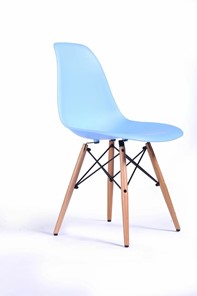 Обеденный стул DSL 110 Wood (голубой) в Хабаровске