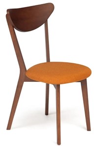 Кухонный стул MAXI (Макси), бук/ткань 86x48,5x54,5 Оранжевый/коричневый арт.19591 в Хабаровске