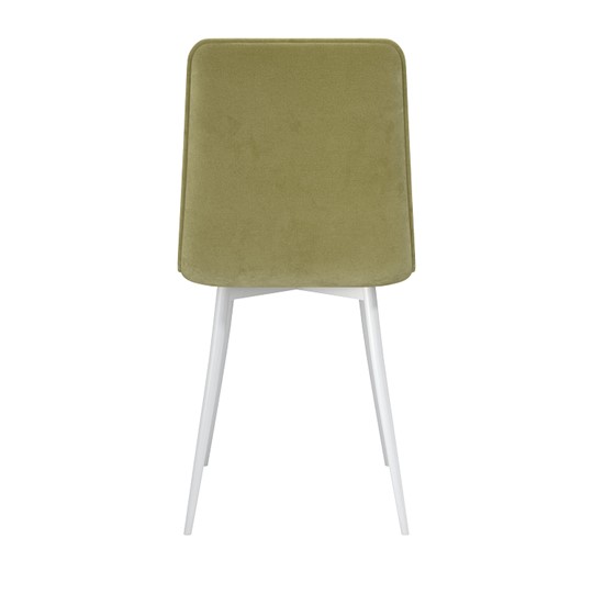 Обеденный стул Тахо, велюр тенерифе нефрит/Цвет металл белый в Комсомольске-на-Амуре - изображение 3