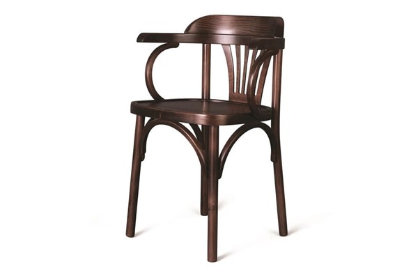 Обеденный стул Венский твердый (темный тон) в Хабаровске - изображение
