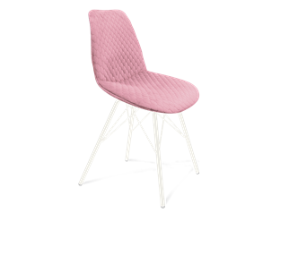 Обеденный стул SHT-ST29-С22 / SHT-S37 (розовый зефир/белый муар) в Хабаровске