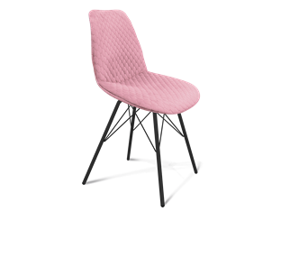 Обеденный стул SHT-ST29-С22 / SHT-S37 (розовый зефир/черный муар) в Хабаровске