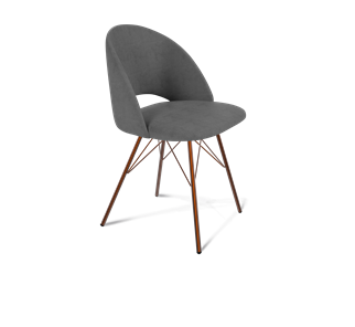 Обеденный стул SHT-ST34 / SHT-S37 (платиново-серый/медный металлик) в Комсомольске-на-Амуре