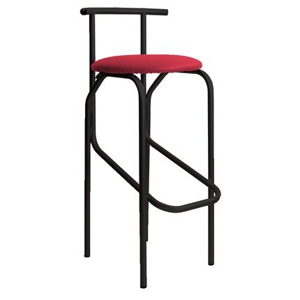 Барный стул Jola black, кожзам V в Комсомольске-на-Амуре - изображение