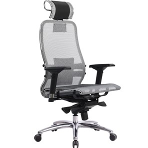 Офисное кресло Samurai S-3.04, серый в Хабаровске - предосмотр