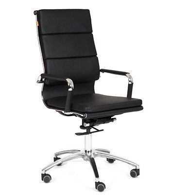 Компьютерное кресло CHAIRMAN 750 экокожа черная в Хабаровске - изображение