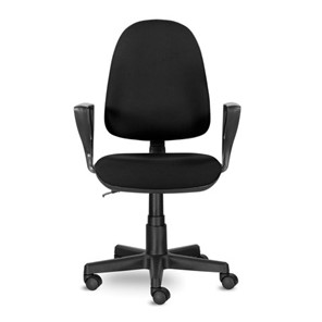 Офисное кресло Brabix Prestige Ergo MG-311 (регулируемая эргономичная спинка, ткань, черное) 531872 в Хабаровске