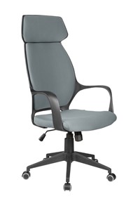 Офисное кресло Riva Chair 7272 (Серый/черный) в Комсомольске-на-Амуре