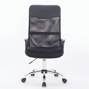 Офисное кресло Brabix Tender MG-330 (с подлокотниками, хром, черное) 531845 в Хабаровске