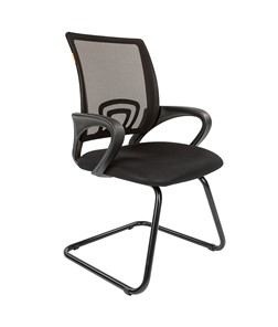 Кресло компьютерное CHAIRMAN 696V, TW-01, цвет черный в Хабаровске - предосмотр