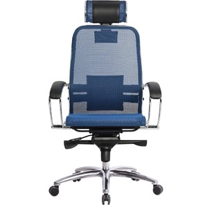 Компьютерное кресло Samurai S-2.04, синий в Хабаровске - предосмотр 2