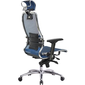 Компьютерное кресло Samurai S-3.04, синий в Хабаровске - предосмотр 3