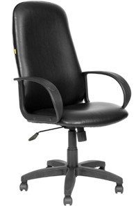 Кресло офисное CHAIRMAN 279, экокожа, цвет черный в Хабаровске