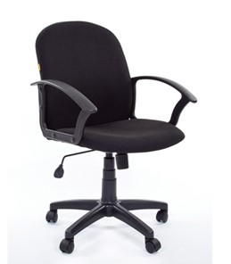 Кресло офисное CHAIRMAN 681 Ткань C-3 черное в Хабаровске - предосмотр