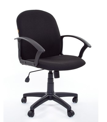 Кресло офисное CHAIRMAN 681 Ткань C-3 черное в Хабаровске - изображение